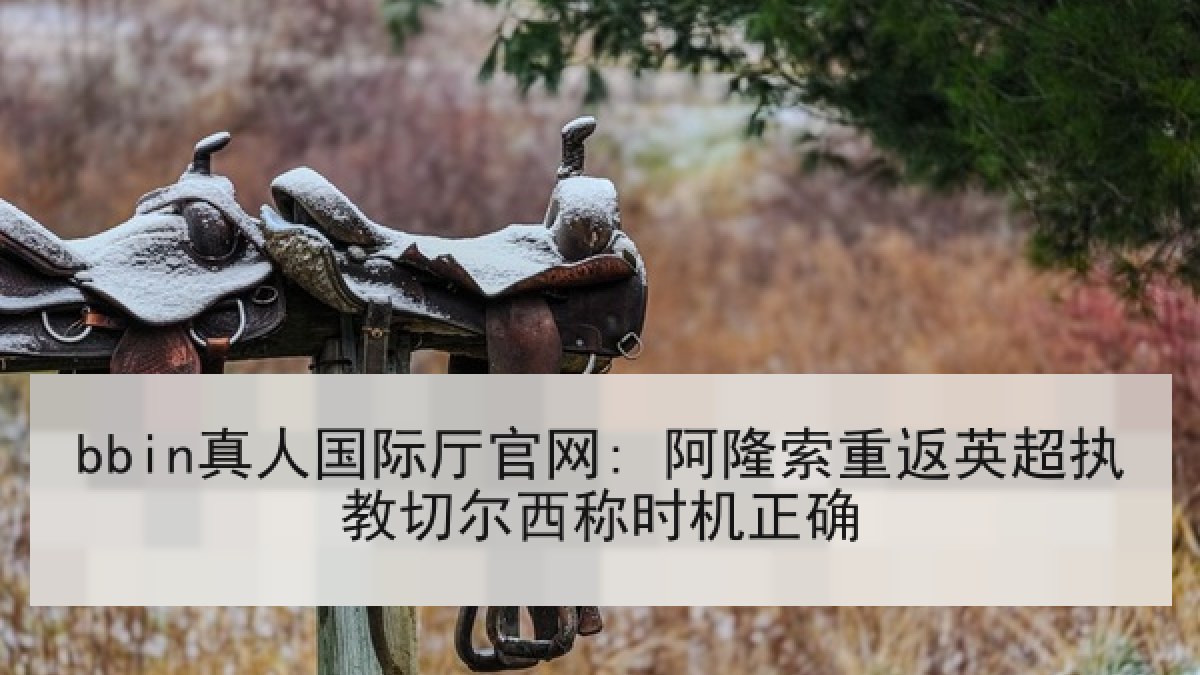 bbin真人国际厅官网: 阿隆索重返英超执教切尔西称时机正确